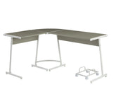 Dazenus Gray & White Finish Desk Model OF00045 By ACME Furniture